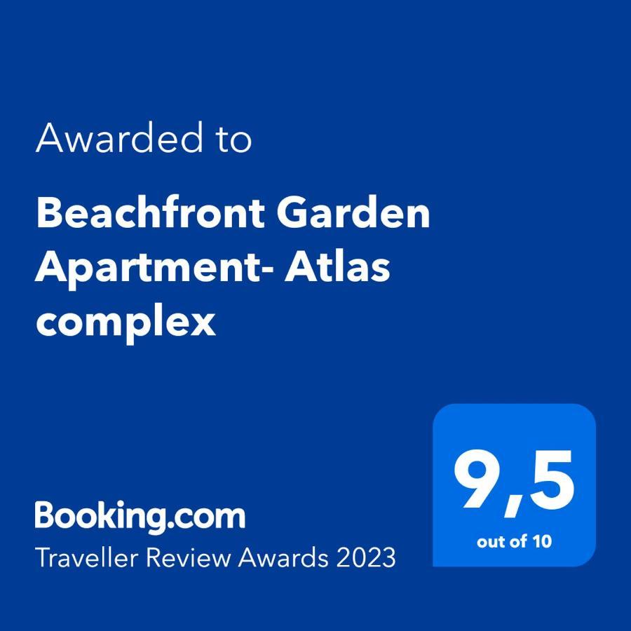 Beachfront Garden Apartment- Atlas Complex Loutraki  Exterior photo